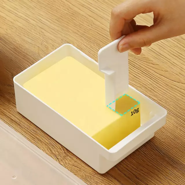 Boîte à beurre avec couvercle Boîte de rangement pour coupe de beurre pour