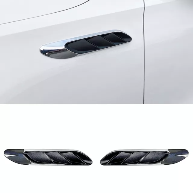 Silver Side Fender Trim Cover For Mercedes Benz C Class W206 C200 C260 2022-2023