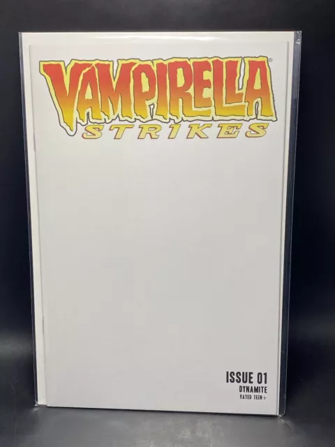 VAMPIRELLA STRIKES #1 (BLANK Sketch Cover Variant)