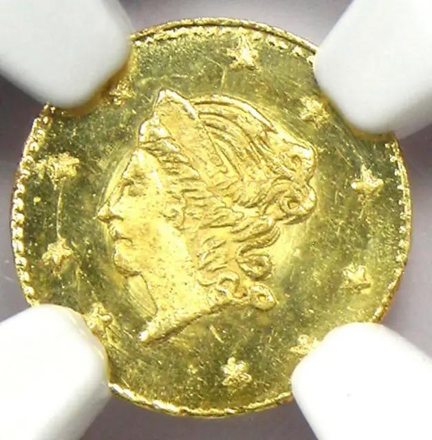 1873 Liberty California Gold Half Dollar 50C BG-1012 R5+ - Certified NGC MS67 PL