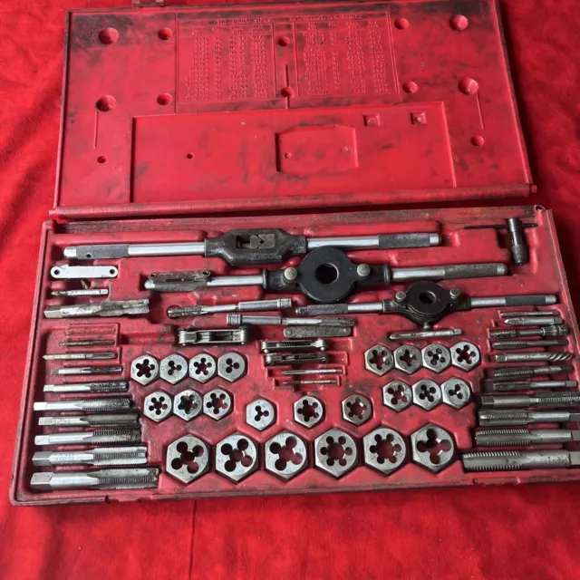 Vermont American Tap &Die Set 58 PIECE - USED