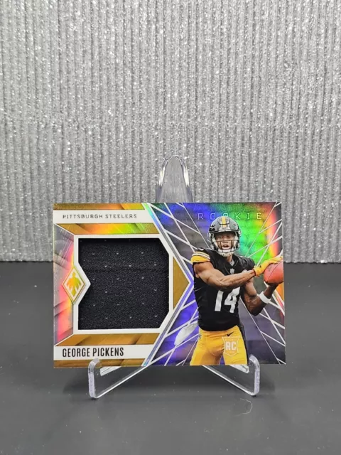 2022 PHOENIX #RJM-22 GEORGE PICKENS RC ROOKIE JUMBO MEMORABILIA /149 Steelers
