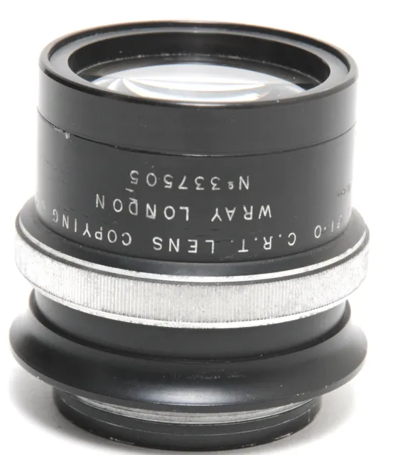 Wray London Lens CRT Lens copying 2 inch F1.0 - M:0.25 - no aperture