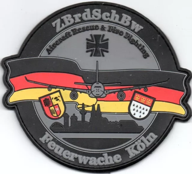 Patch  Bundeswehr  Feuerwehr  Abzeichen  Ärmelabzeichen  Luftrettung  Nr.    3