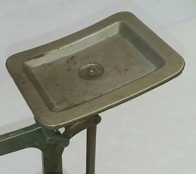Alte Briefwaage,Federwaage Bürotechnik max 1 kg- Dekoration S  71 8