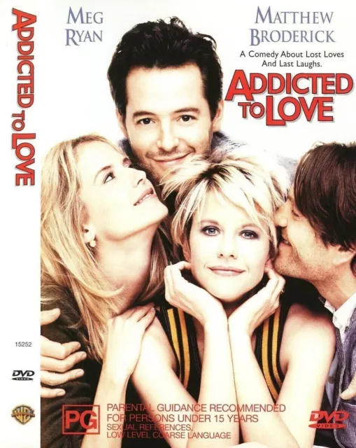 Addicted To Love DVD - Meg Ryan (Region 4, 1997) Free post