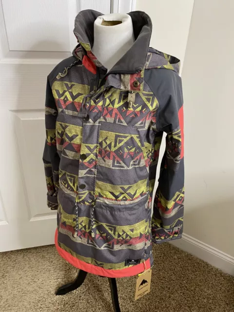 Women’s Burton Dryride Cinder Anorak Jacket •Size XS *NWT