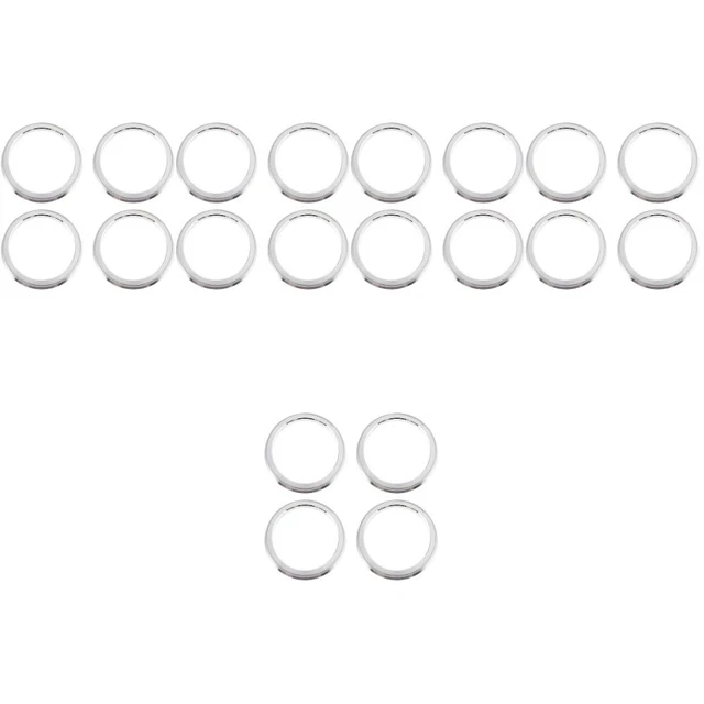 20 Pcs hub centric rings Roues Automobiles Moyeu D'anneau Décoration De Voiture