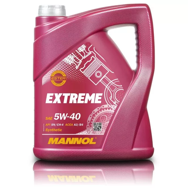 Mannol 5 L Liter Extreme 5W-40 Motor-Öl Motoren-Öl 30616491