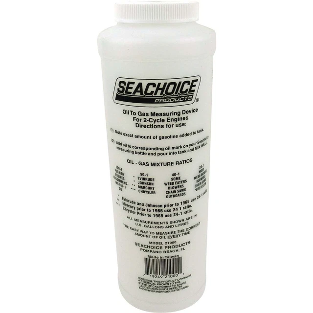 Seachoice 1 Qt. 2-Cycle Oil Mixing Container 21000 Pack of 15 Seachoice 21000