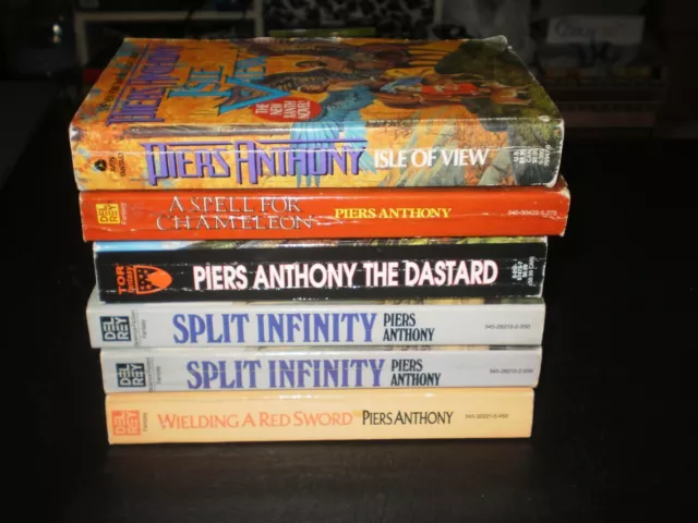 Piers Anthony Choose A Book Lot 1980'S Excellent Condition!