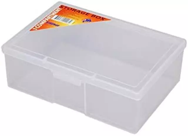 F1H-0321 Compartment Storage Box, 190 Mm Length X 135 Mm Width X 68 Mm Height