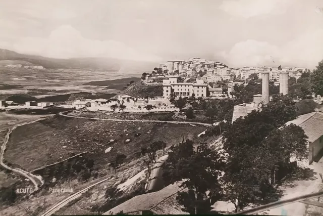 Cartolina - Acuto ( Frosinone ) - Panorama - 1961