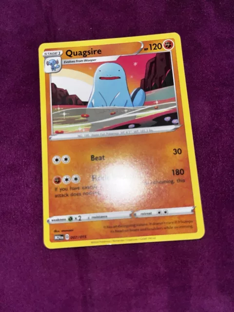 POKÉMON QUAGSIRE 2025 McDonalds Happy Meal Promo 007/015 Holo NM 1.40 PicClick AU