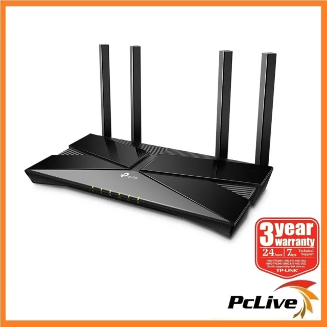 TP-Link Archer AX1800 Dual Band Wi-Fi 6 Gigabit Wireless Router OneMesh 1.8 Gbps