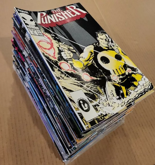 Punisher #2-83 plus Annuals Lot of 94 1st ongoing series 1987 VF+ avg