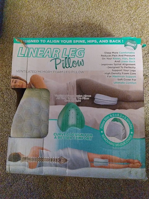 Linear shop leg pillow