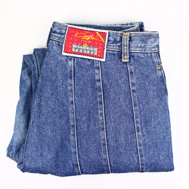 Vintage Corfu Self Panel High Waisted AUS Made 90's Sz 30 Denim Jeans