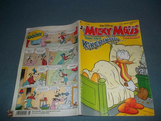 Micky Maus***Comic***Heft***Nr.6 Vom 31.01.2006