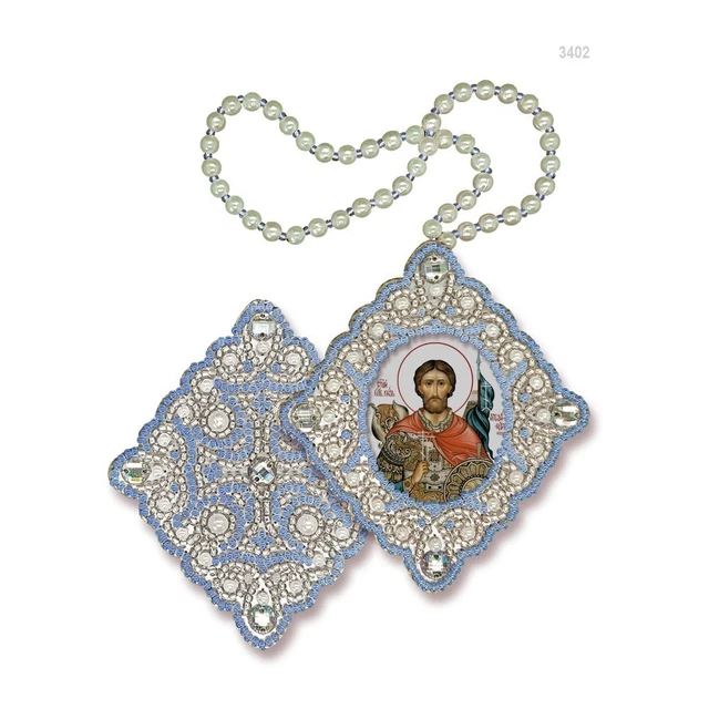Kit de fabricación de joyas de cuentas hágalo usted mismo ""St. Alexander Nevsky." Cuentas ""Blessed Prince