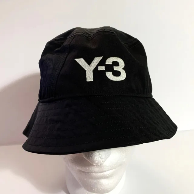 Adidas Y-3 Hat Bucket Hat Yohji Yamamoto Logo Black H62986 Men Women Unisex OSFM