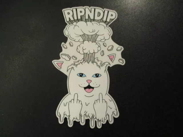 RIPNDIP Skate Mind Blown nermal STICKER skateboards helmets decal 76 C