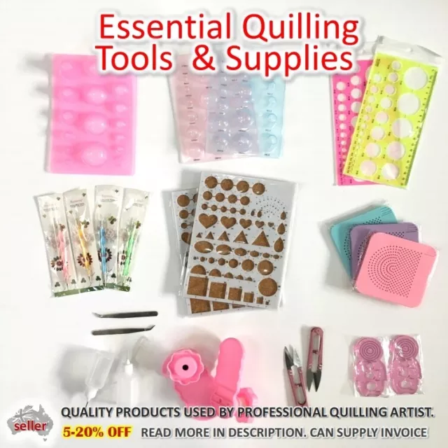 PAPER QUILLING TOOLS Bottle Electric Pen Board Curling Craft Quilling Supplies