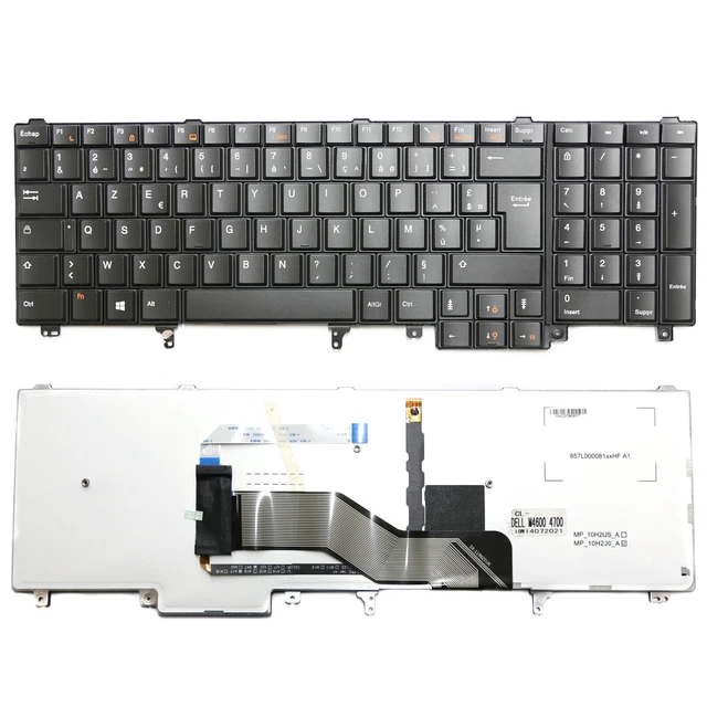 Clavier AZERTY Français De Remplacement Pour Dell Latitude E6440/E6420/E6430 - Référence 08G016 | Neuf, Garantie 6 Mois