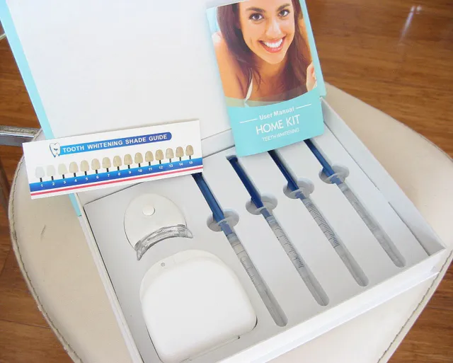 OPENED BOX WHITE Light Smile Teeth Whitening System Home Kit $29.95 -  PicClick AU