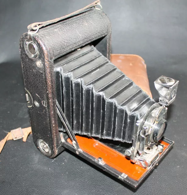 peut courant Ancien appareil photo Kodak automatic à soufflet folding 1907