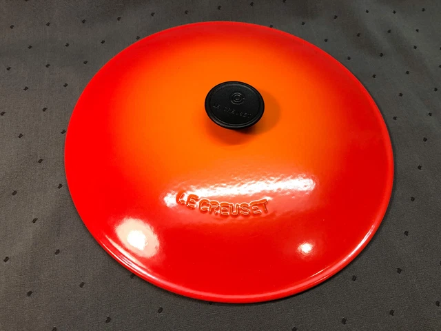 Le Creuset Deckel Gusseisen 32cm zu Schmortopf / Schmorpfanne / Bräter