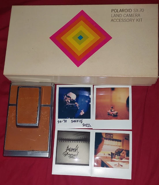 Polaroid SX70 alpha 1 with full Accessories kit