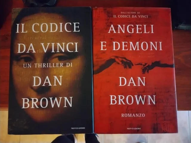 DAN BROWN - Lotto 4 Libri- Il Codice Da Vinci - Angeli e Demoni - Crypto -  etc. EUR 14,00 - PicClick IT