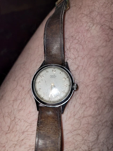 Montre Homme Vintage Mécanique Non Testée - Pièce de Collection