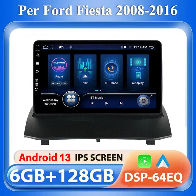 Test OiLiehu 2G 64G Android 13 Autoradio : l'option connectée pour votre Ford Fiesta