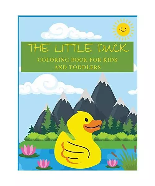 THE LITTLE DUCK Coloring Book for Kids and Toddlers: Cute Coloring PagesLarge si