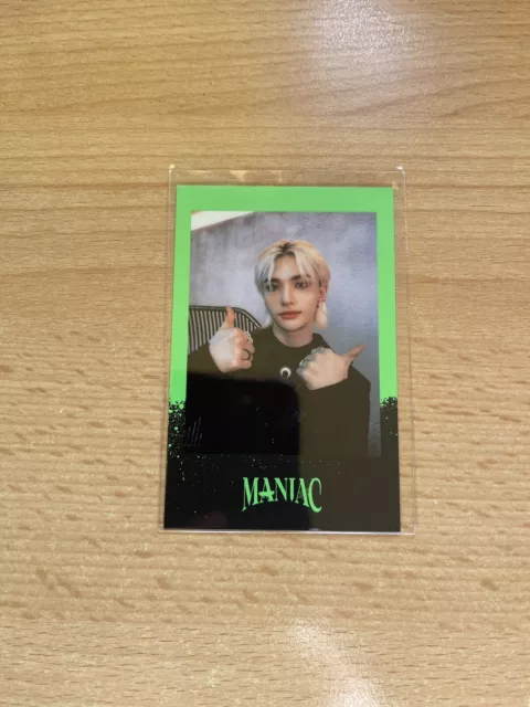Stray Kids World Tour Maniac In Seoul MD Hyunjin Polaroid Photocard B