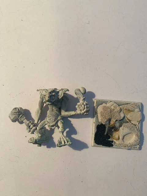 Figurine Warhammer Citadel Stone Trolls - Stone Troll with Stone Axe - Metal 
