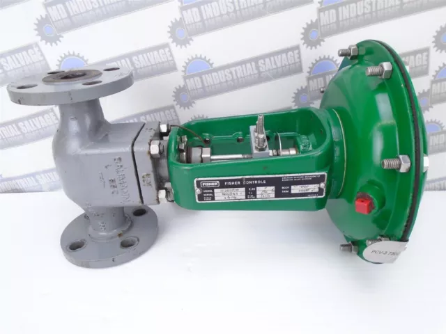 FISHER CONTROLS - 32-24588CVH - 1" Pneumatic CONTROL VALVE 3-10 PSI CV=10 CL150