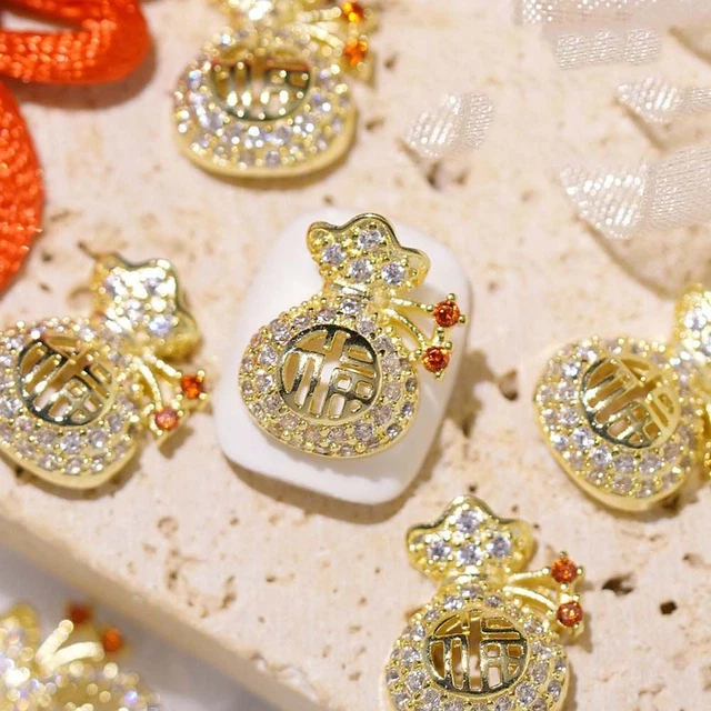Bag Nail Rhinestone Manicure Accessoires Nail Ornaments Nail Art Decorations