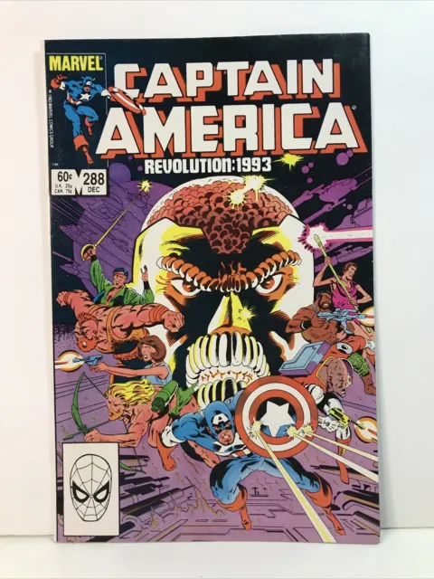 Captain America #288 1983 Marvel Comics Revolution: 1993 NM