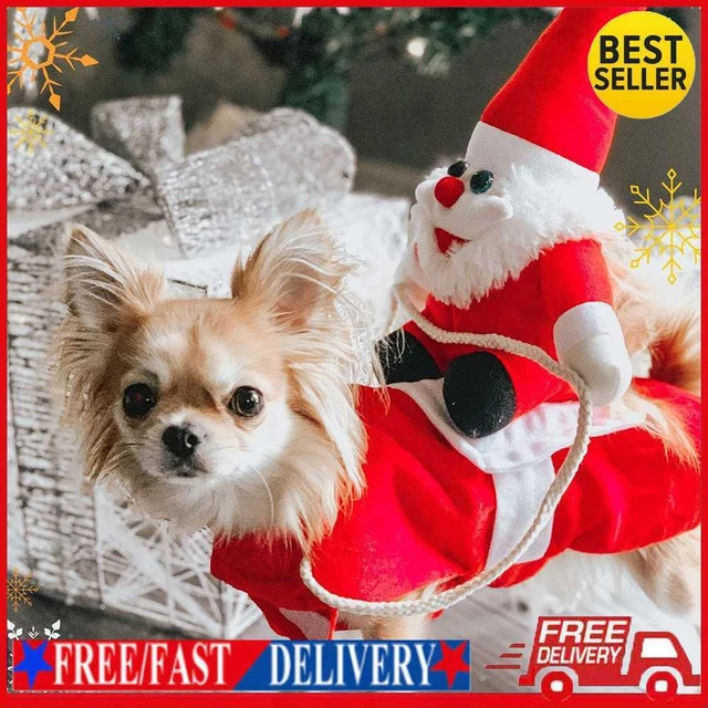 Disfraces de Navidad Ropa de perro No se desvanece Chaqueta de perro Lavable Decoración de mascotas (S)
