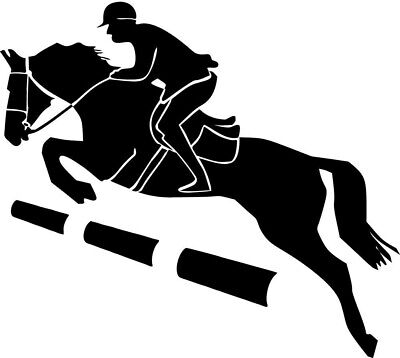 Aufkleber Pferd Cutting sticker Pferdesport Pferdeaufkleber-Westernreiten 