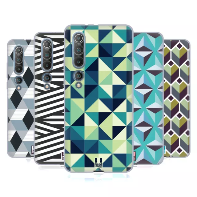 Head Case Designs Optical Geometric Prints Soft Gel Case For Xiaomi Phones