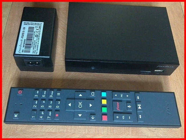 MafiaNumerique Alimentatore Di Ricambio Per Freebox Mini 4K, 12V 5A, Con Cavo, Standard CE.