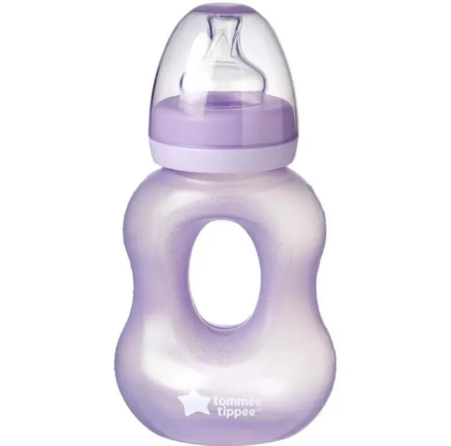 Tommee Tippee Essentials Nipper Gripper Bottle | Baby & Toddler Feeding
