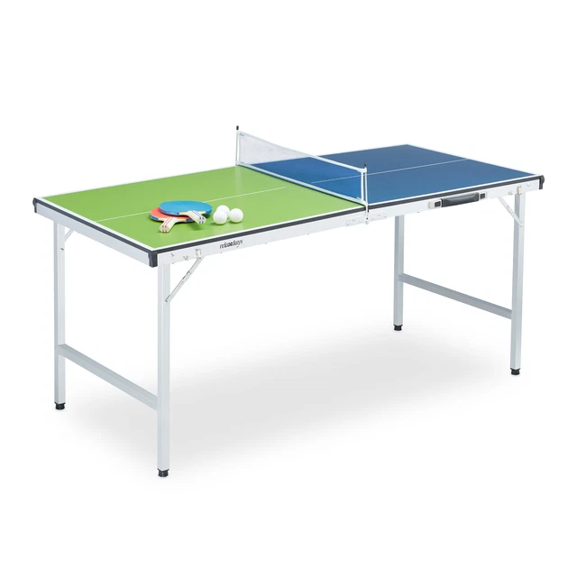 Tavolo ping pong indoor table tennis pieghevole accessori rete racchette