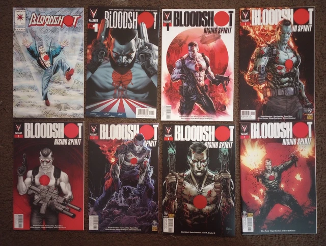 Bloodshot- Mixed lot of 17 High Grade Valiant Comic Books