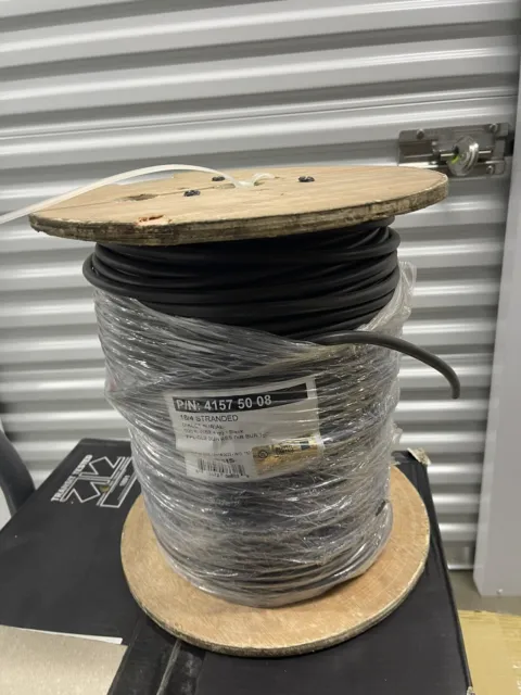 Honeywell Genesis 41575008  18/4 Stranded Cable - 500 Ft Reel - Black