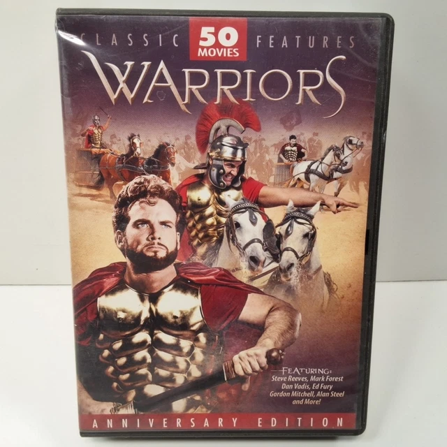 WARRIORS 50 MOVIE MegaPack DVD 2006 13-Disc Set Sand and